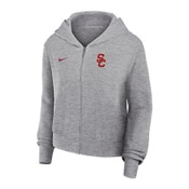 USC Trojans Women's Nike Gray SC Interlock Chill Full Zip Hoodie